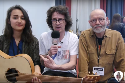 Jacky Bastek guitar player and Jacky Walraet luthier interview on the EGB Community Build