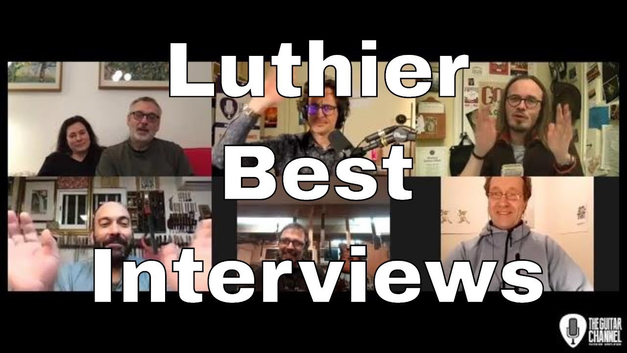 The luthiers explain why The Guitar Channel interviews are the best