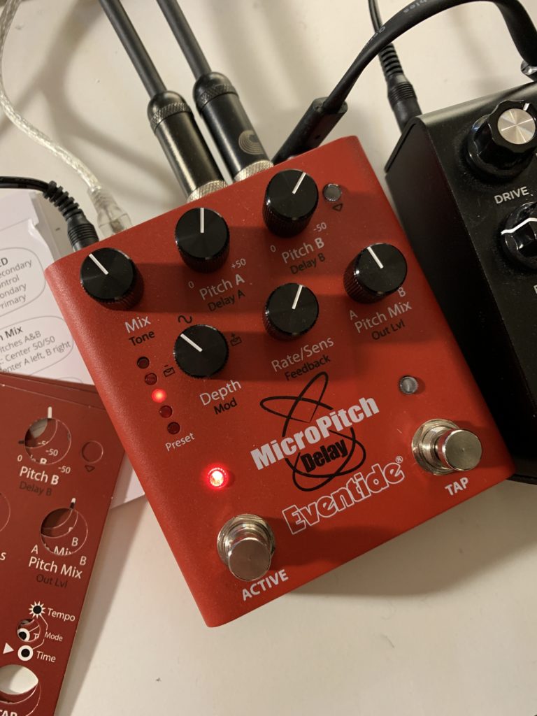MicroPitch Eventide express gear review of a pitch shifting stereo delay