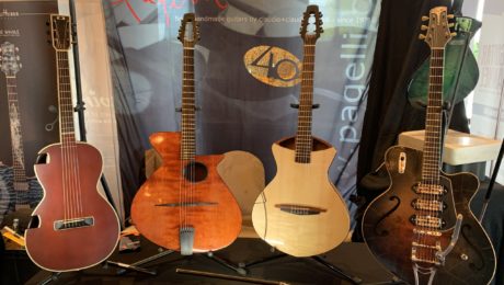 Claudio Pagelli guitar builder interview at the 2022 Montreux International Guitar Show