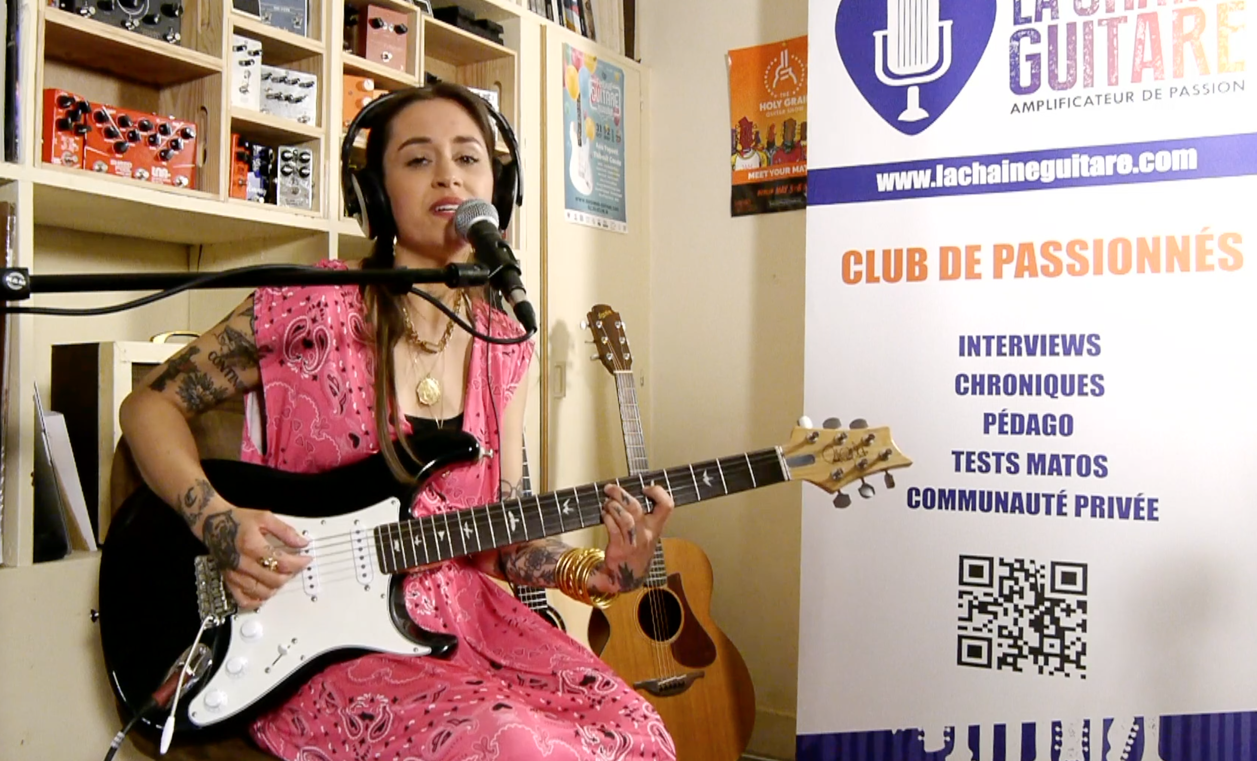 Nina Attal, replay of the full concert from our showroom in Paris, France