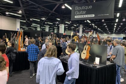 Boutique Guitar Showcase NAMM 2022 interview with Jamie Gale
