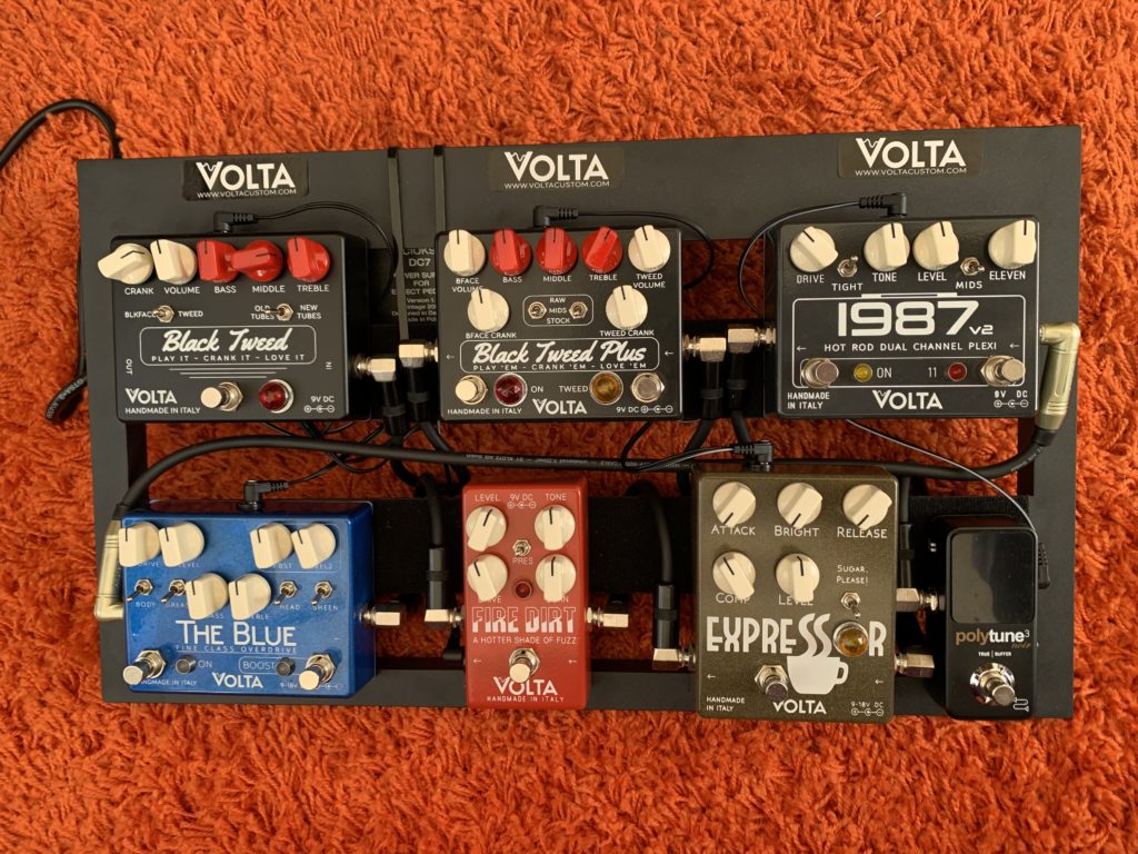 Volta Custom Electronics pedals, interview with the builder Salvatore di Pietro during 42 Gear Street