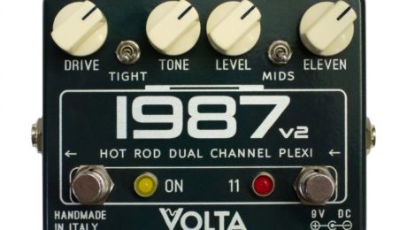 Volta 1987 v2, test of a double pedal to get the Marshall sound on your pedalboard