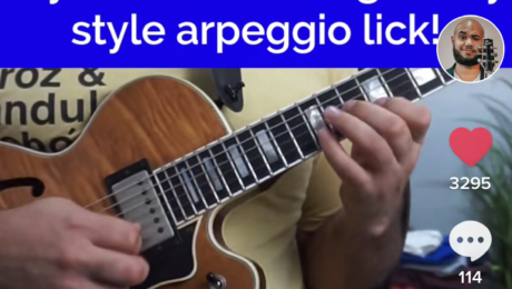 Working a Wes Montgomery lick thanks to TikTok: it's possible!