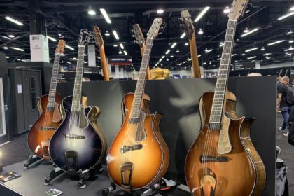 Tyler Wells from LHT Guitars, luthier interview at NAMM