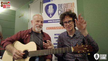 Michael Bashkin luthier interview at the Sound Messe in Osaka, Japan