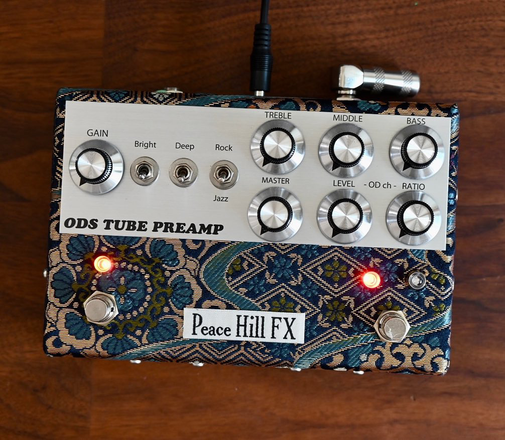 Peace Hill FX ODS Tube Preamp: guitar preamp from Japan