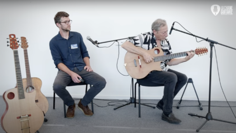 Nyl Guitars - Presentation and demo by Michel Gentils in Puteaux