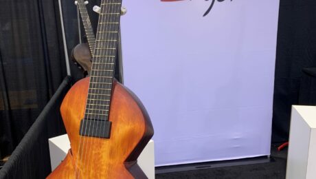 Adriano Sergio (Ergon Guitars) interview with the boutique guitar builder during the NAMM