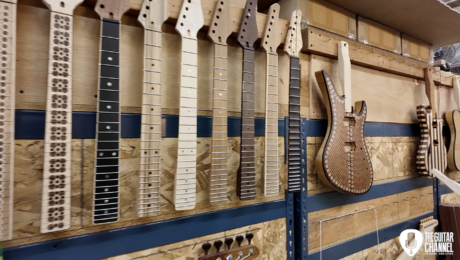 Schecter Custom Shop Los Angeles - Guided tour and Michael Ciravolo interview