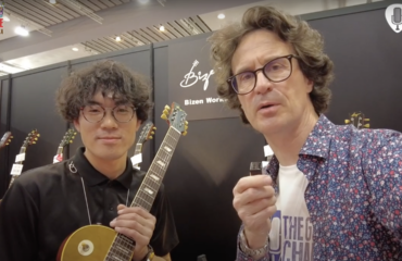 Bizen Guitars, interview and demo at the Sound Messe in Osaka