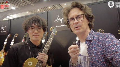 Bizen Guitars, interview and demo at the Sound Messe in Osaka