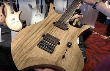 Gabriel Aeschbach boutique guitar builder interview at the MIGS