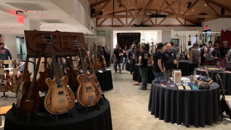 Wood Wire Volts event during NAMM organised by Curtis Novak