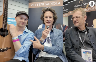 Petteri Sariola and Andreas Cuntz, a Musician and His Builder