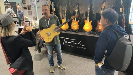 Tausch Guitars at the Guitar Summit